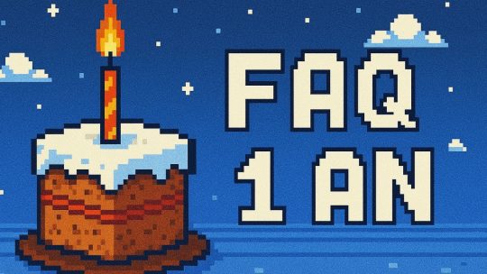 FAQ – 1 an sur Youtube